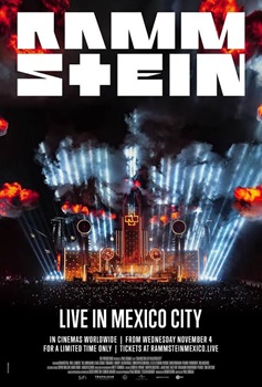 Poster for Rammstein: Live in Mexico City 